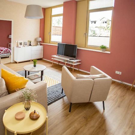 Eckhof Domizil - Grosszuegige Ferienwohnung Mit Kleinem Garten In Der Altstadt Von Gotha Exterior foto