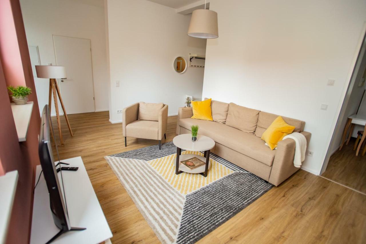 Eckhof Domizil - Grosszuegige Ferienwohnung Mit Kleinem Garten In Der Altstadt Von Gotha Exterior foto